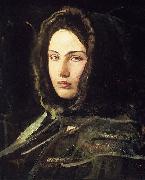 Abbott Handerson Thayer Girl in Fur Hood oil painting picture wholesale